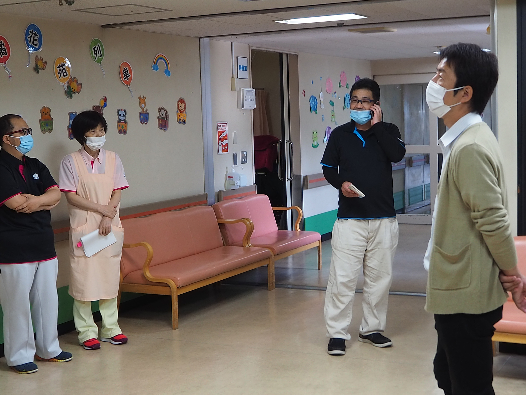 防災避難訓練実施～特養・通所～