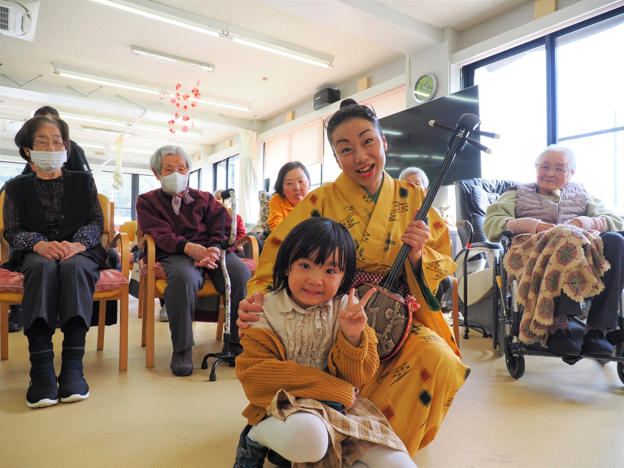 沖縄民謡「加奈ちゃんライブ」