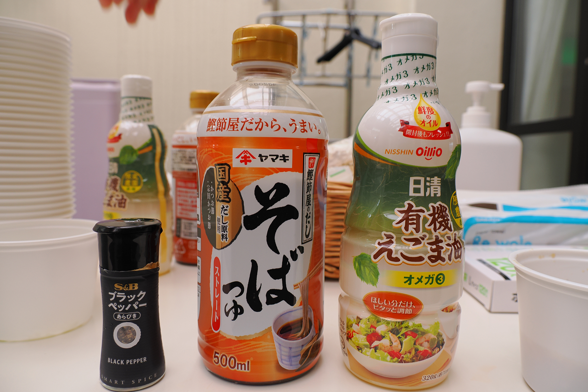 職員慰労会　～そば～