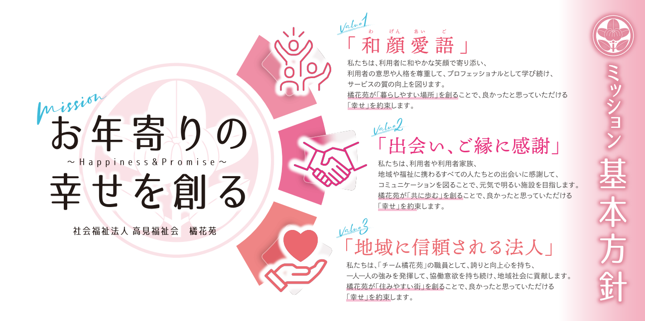 お年寄りの幸せを創る