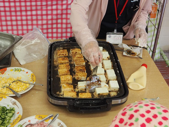 豆腐ピザ～特養～