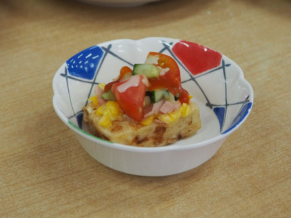 豆腐ピザ～特養～