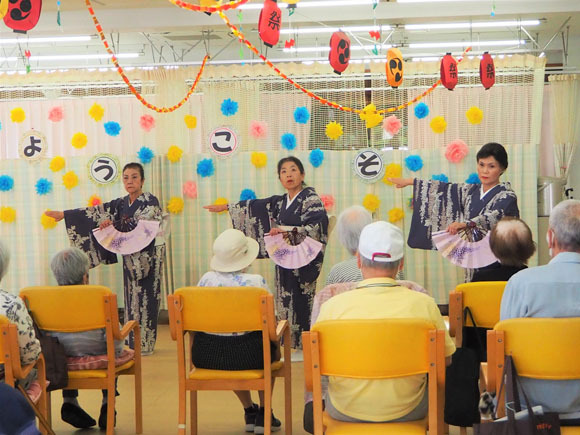 子供ダンスと日本舞踊～通所～