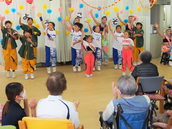 子供ダンスと日本舞踊～通所～